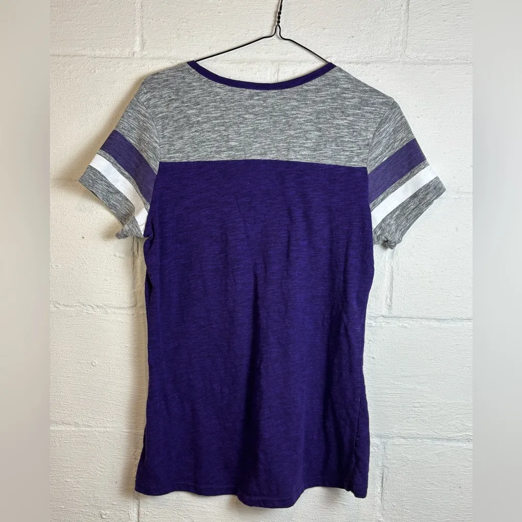 Majestic Woman’s Baltimore Ravens Casual Lightweight Vneck Short Sleeve Tee - Image 7