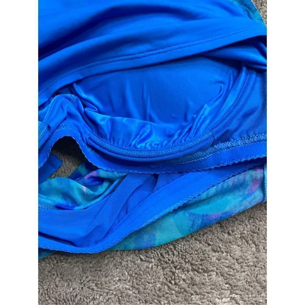 New. Coco Reef ruffle tankini top. Size 34C. Retails $89 - Image 11