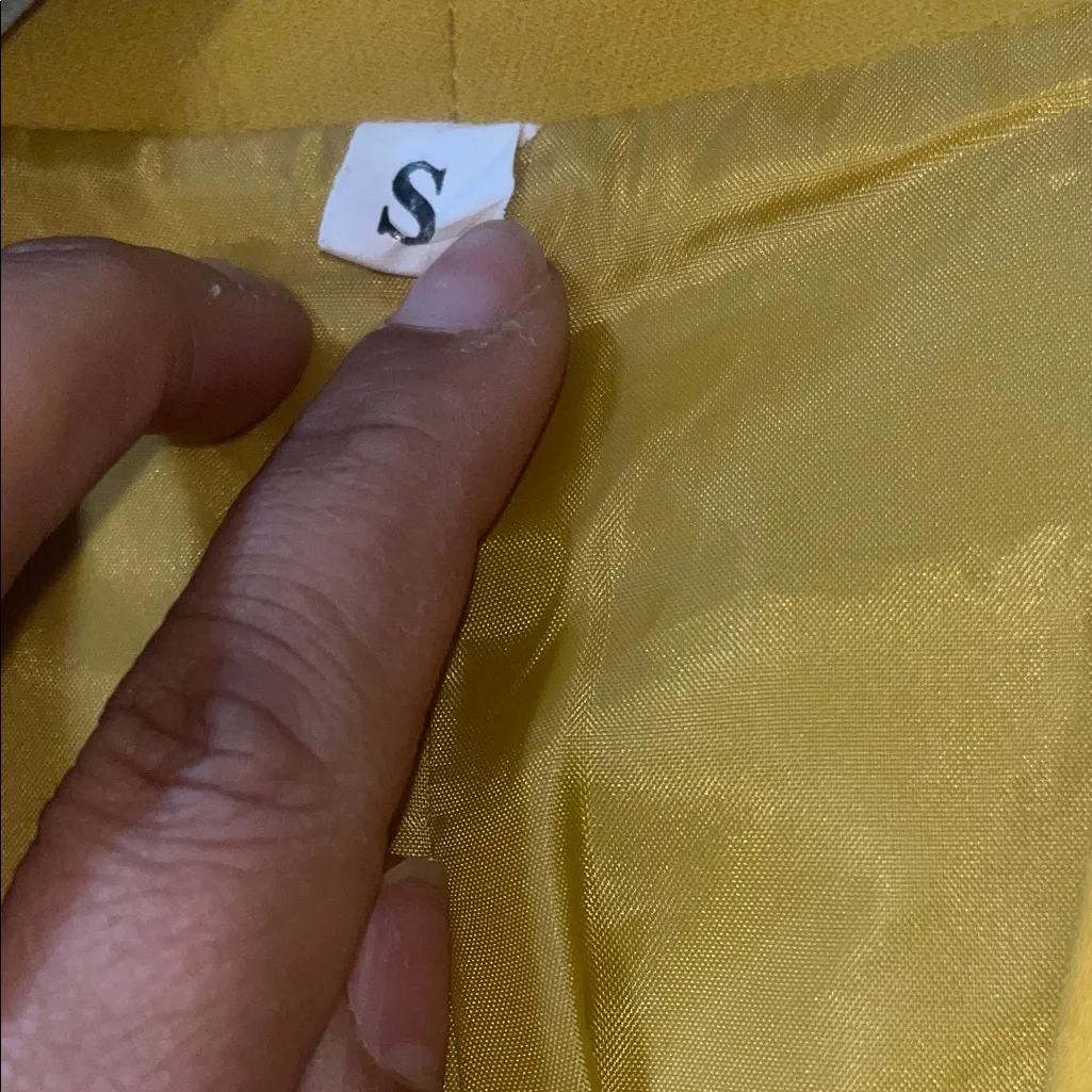 SHEIN Mustard Yellow Blazer - Image 2