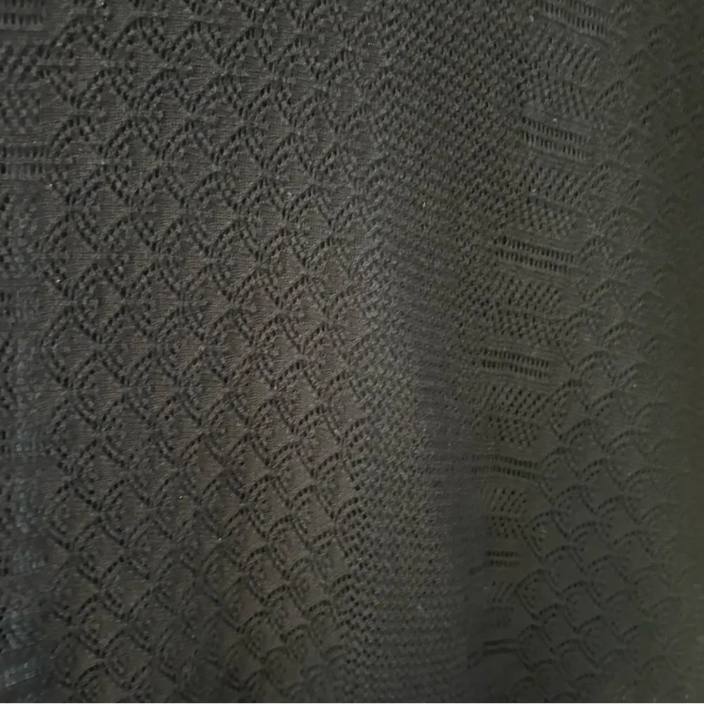 Soft Surroundings navy knit pointelle poncho coverup size small/medium - Image 8