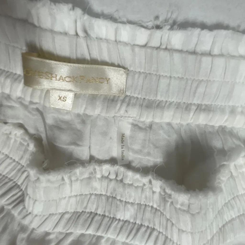 LoveShackFancy Tanisha White‎ Skirt - Image 12