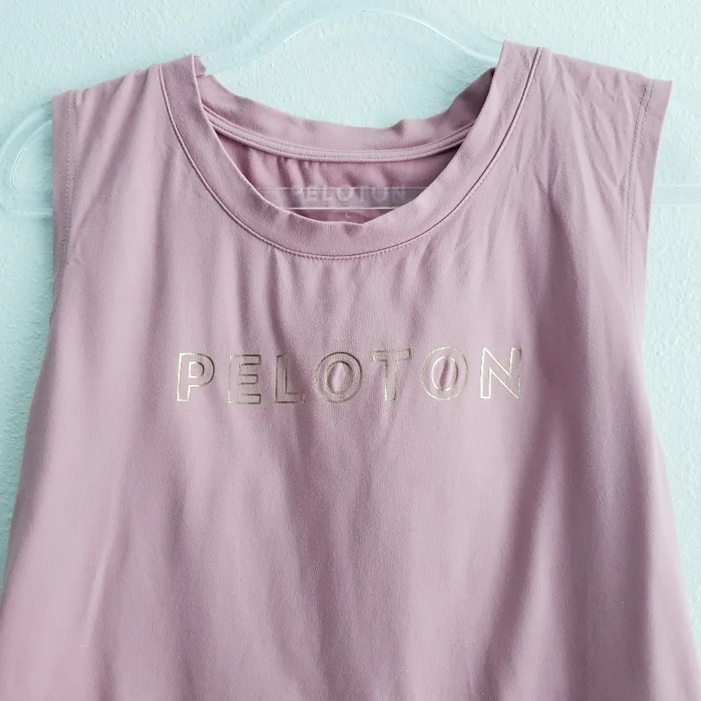 Peloton Cropped Athletic Tank Top - Image 2