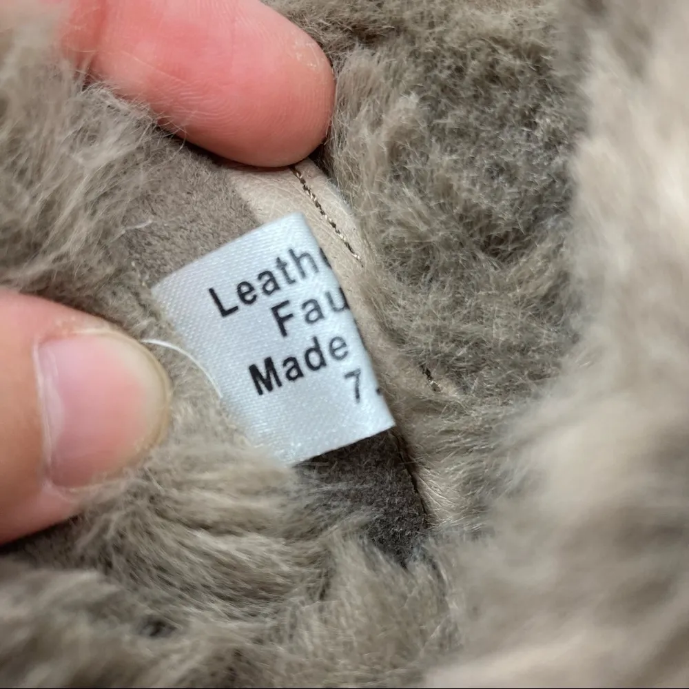 J/Slides | Wells Brown Foldover Suede Booties 7.5 - Image 4