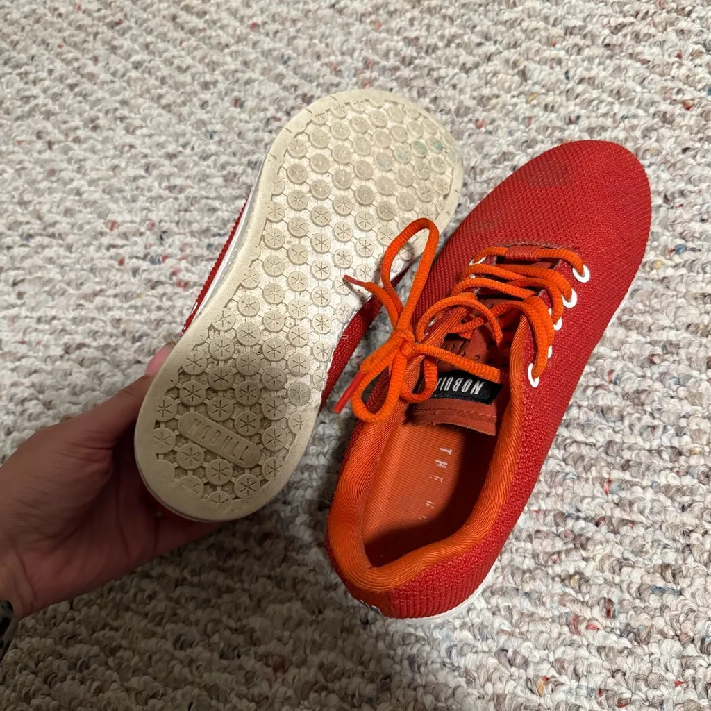 No Bull Nobull Trainers Performance Sneakers Orange Burnt Red- Size 9.5 (women) - Image 8
