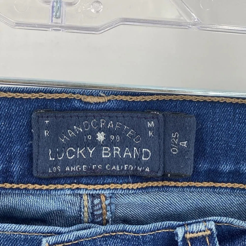 Lucky Brand Sweet Straight Orta Premium low rise jeans ankle classic size 25 - Image 3