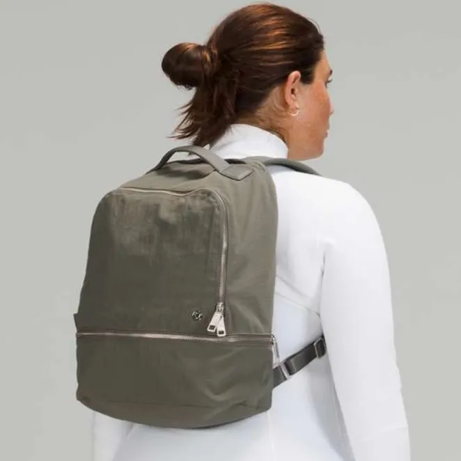 Lululemon  City Adventurer Backpack Vol 17 L in Grey Sage - Image 3