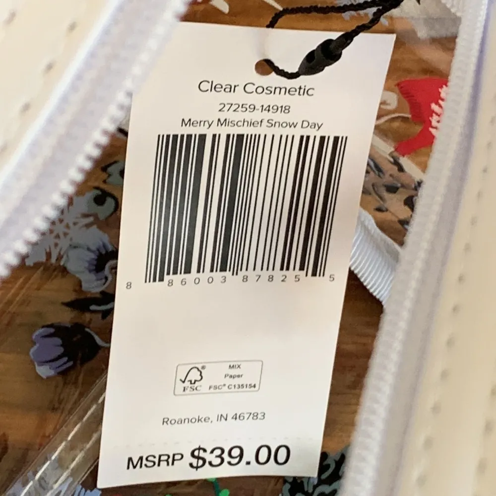 NWT Merry Mischief Cosmetic Bag - Image 6