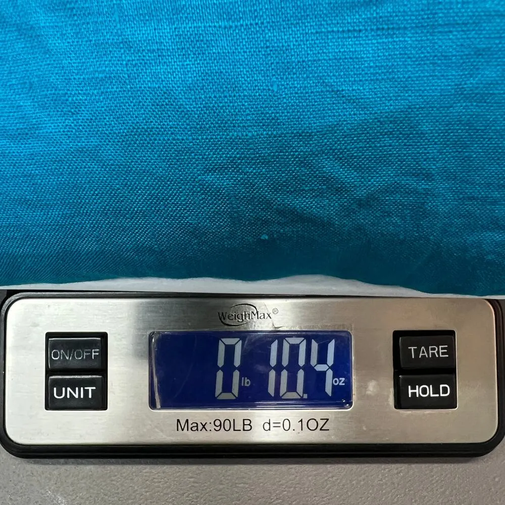 Jones New York 100% Linen Turquoise Jacket 2X Coastal Beachy Lagenlook Nautical - Image 12