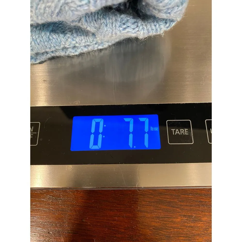 Women’s Pom Beanie Blue - Image 6