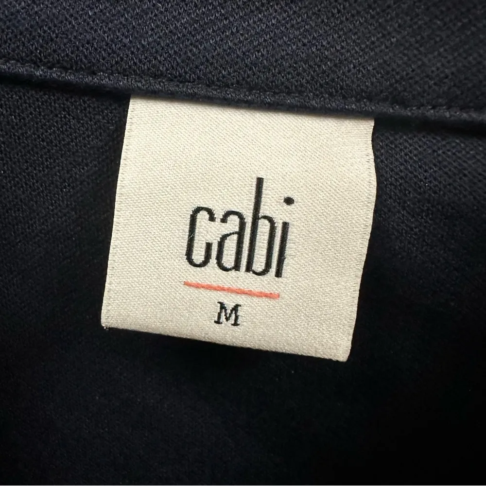 CAbi Blue and Black In The Band Military Jacket Pea Coat 3375 Womens Medium - Image 10