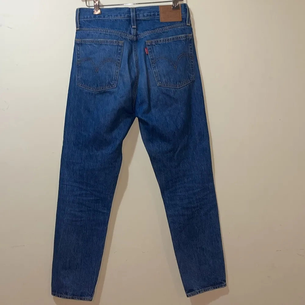 Womens Levi’s Premium Wedgie Button Fly Straight Leg Jeans - Image 4