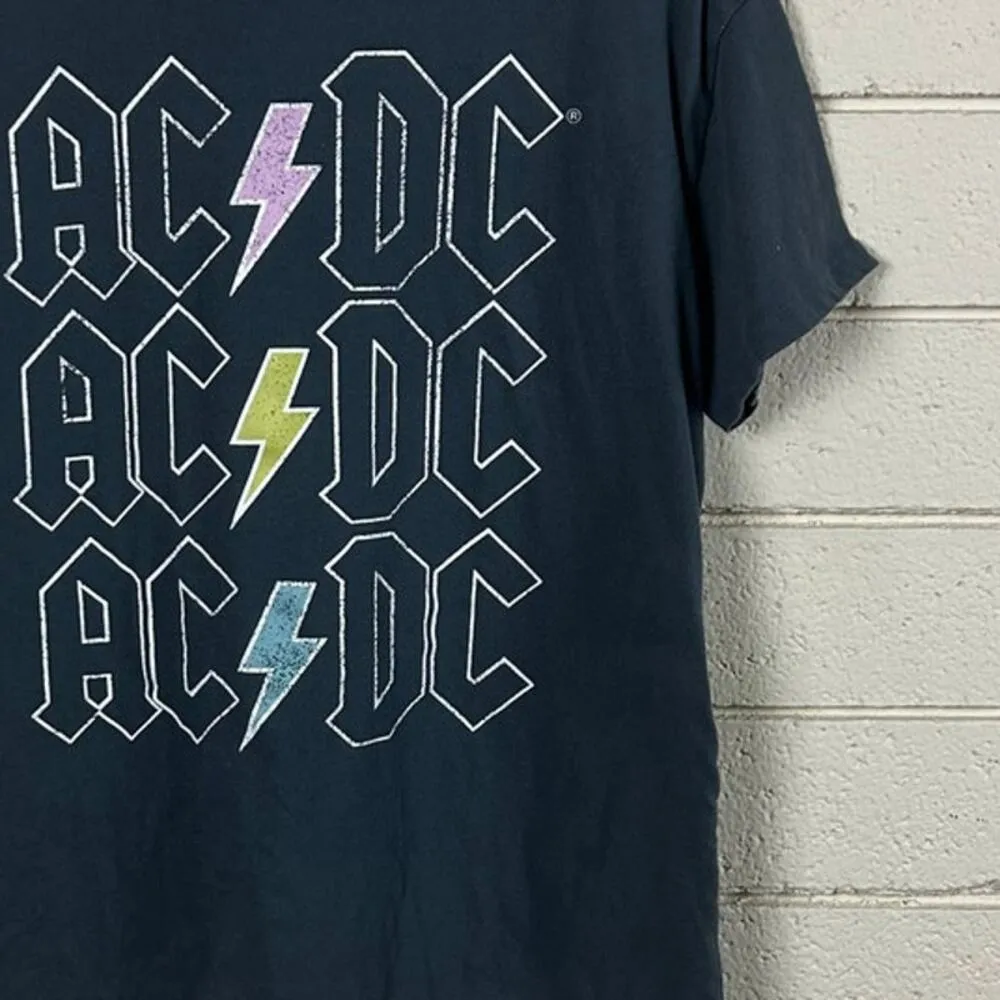 AC/DC Gray Band Tee size L - Image 6