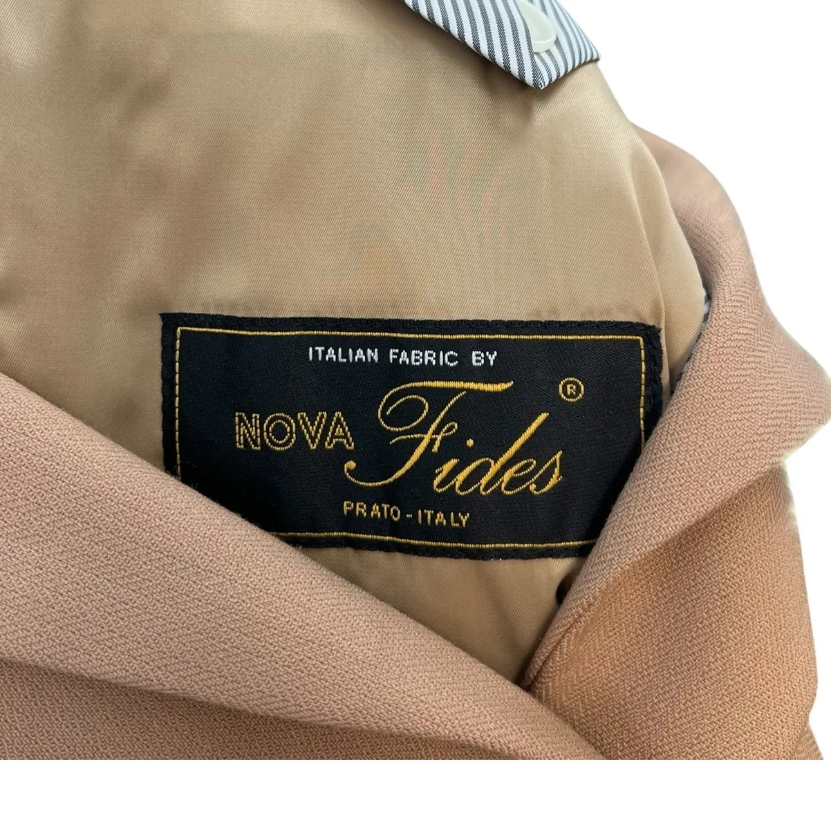 J. Crew Willa Blazer‎ Jacket Italian City Wool Blend Camel Tan Size 4 - Image 14