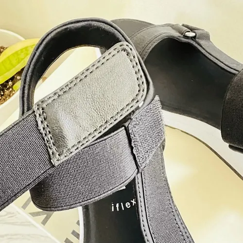 ANNE KLEIN Goldie Sport‎ Sneaker Sandal, Comfort Cushioned, Black, Size 11, NWT - Image 12