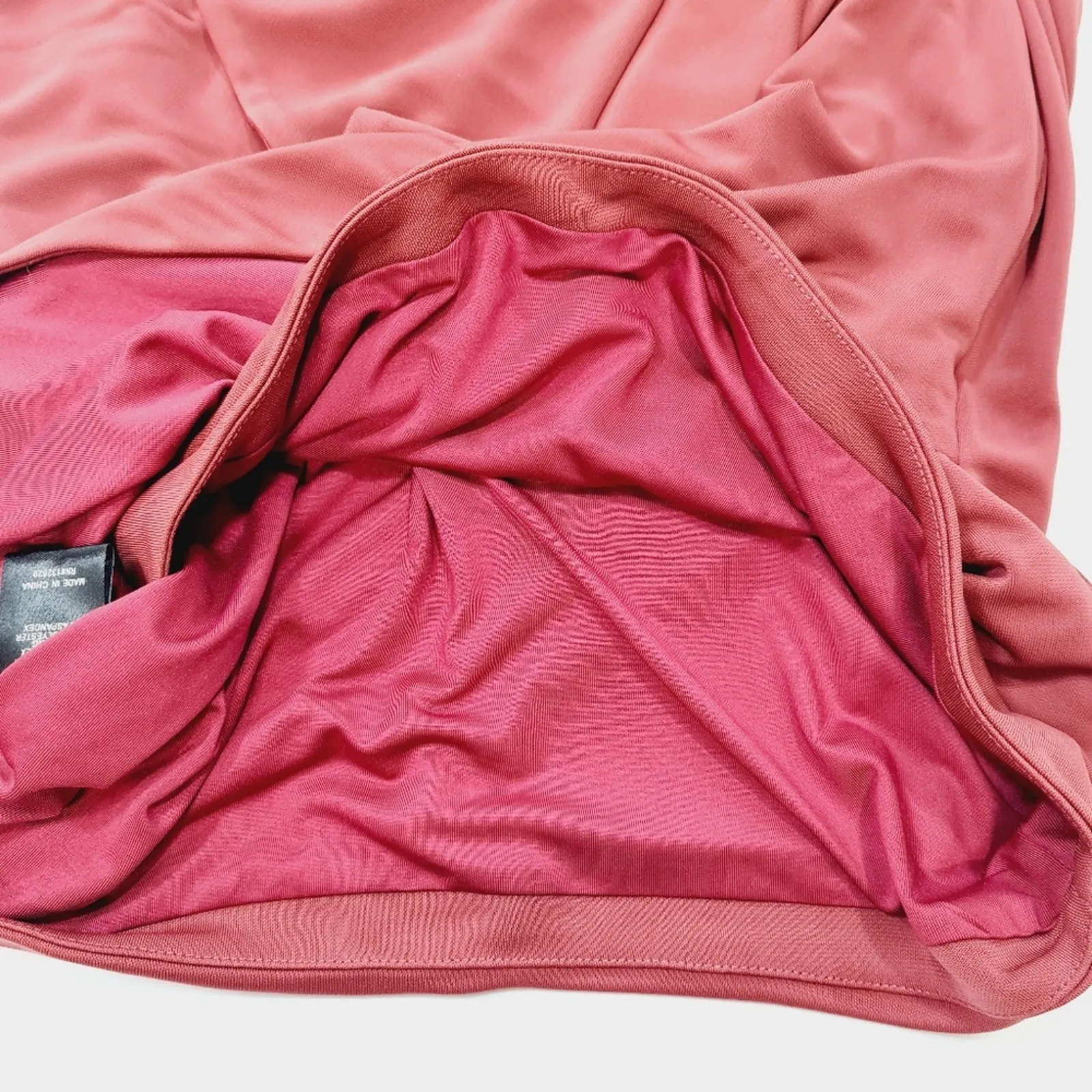 NBD Orla Mini Dress in Bordeaux XS - Image 4