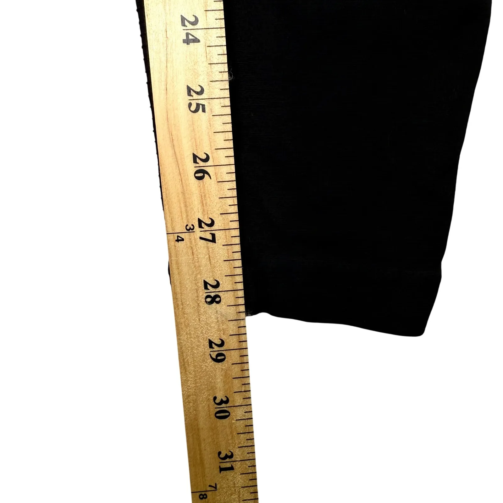 Athleta Ponte Moto 2.0 black Zip Pocket Athleisure Pants Chic Casual Size 10 - Image 11