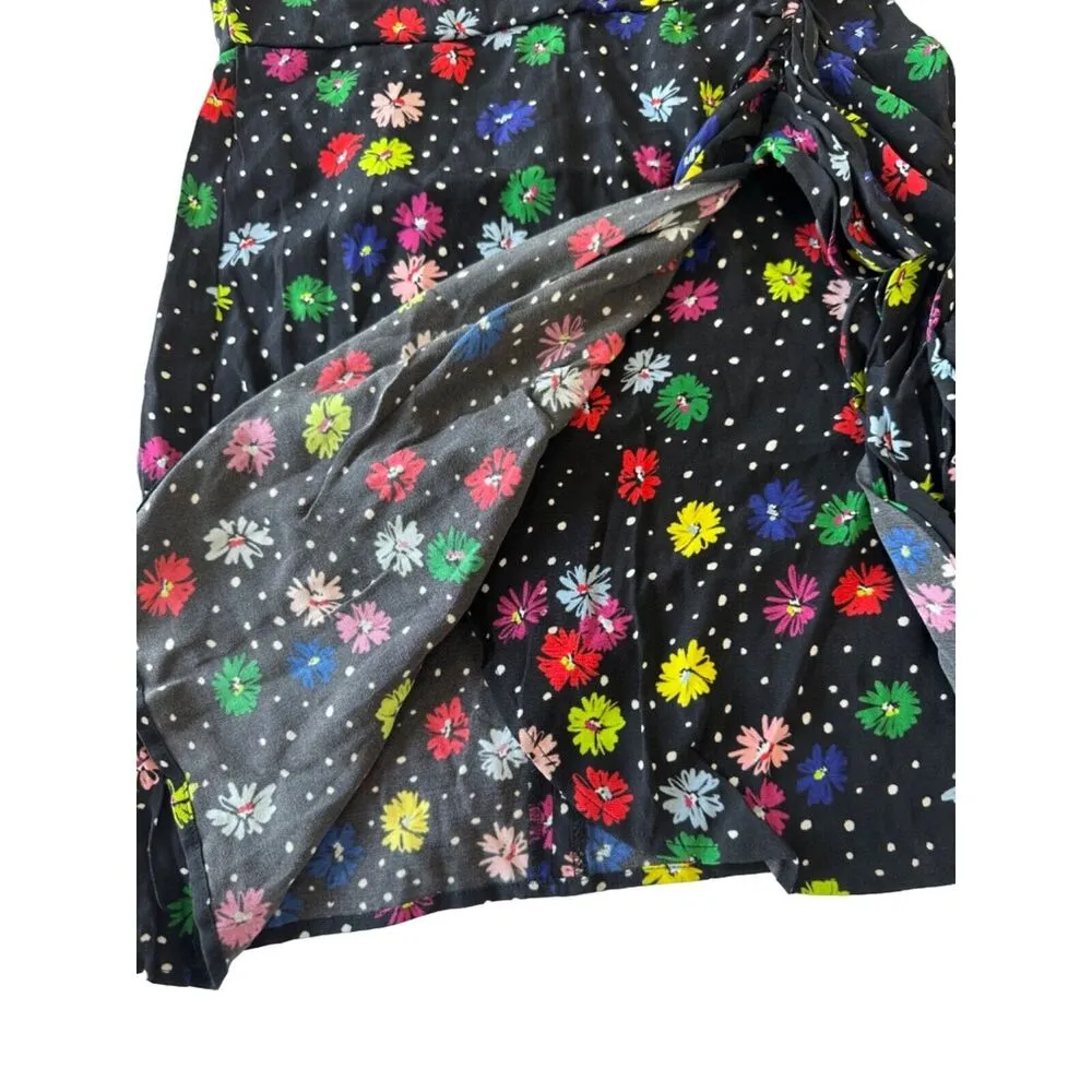 Yumi Kim Date Night Silk Mini Dress In Midnight NWOT Small - Image 9