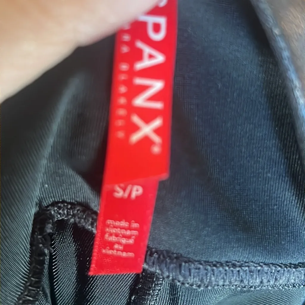 Spank faux leather leopard leggings - Image 10