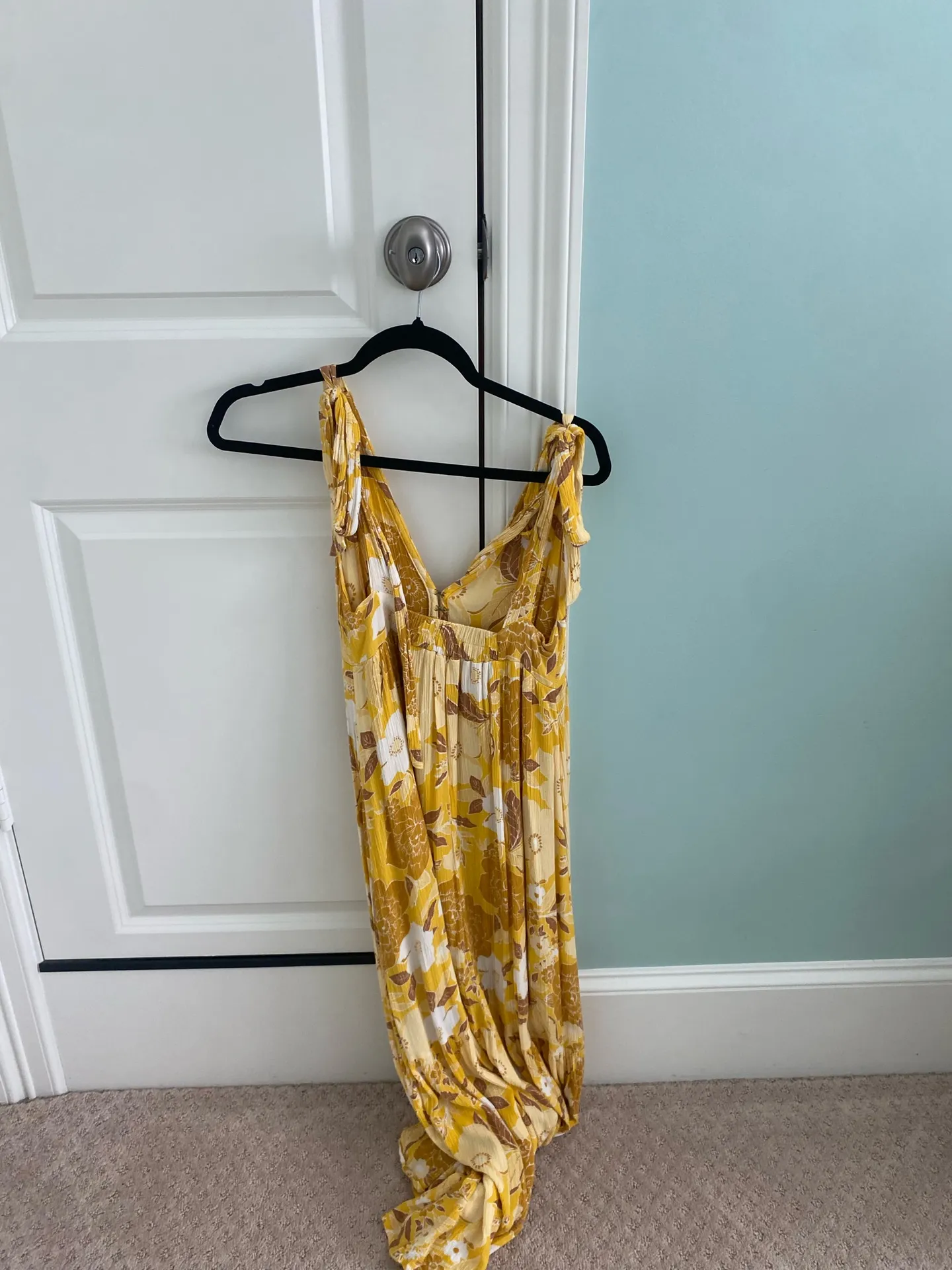 Abercrombie Yellow Dress Floral - Image 4