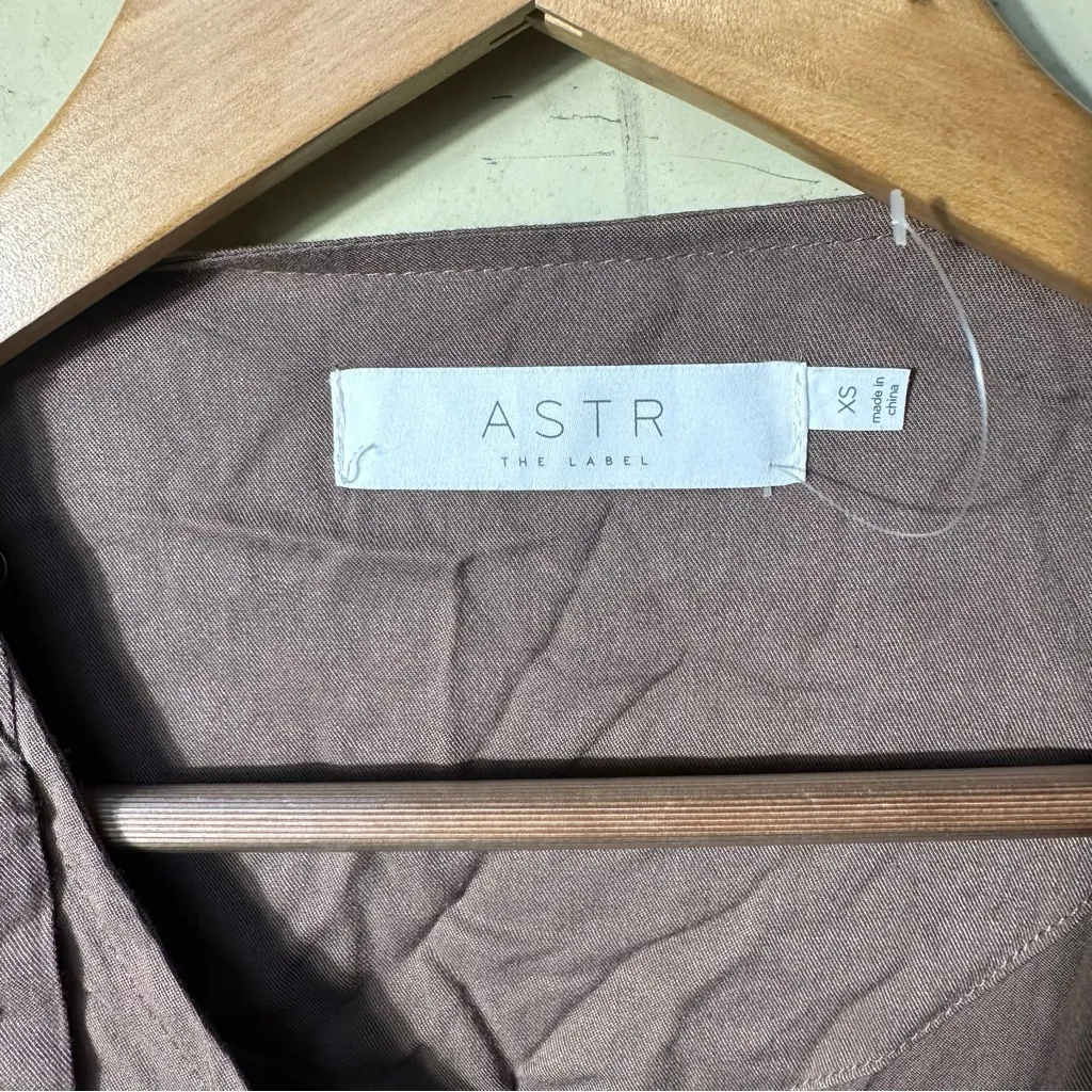 NEW ASTR Belted Lightweight Utility Jacket Size XS - Image 10