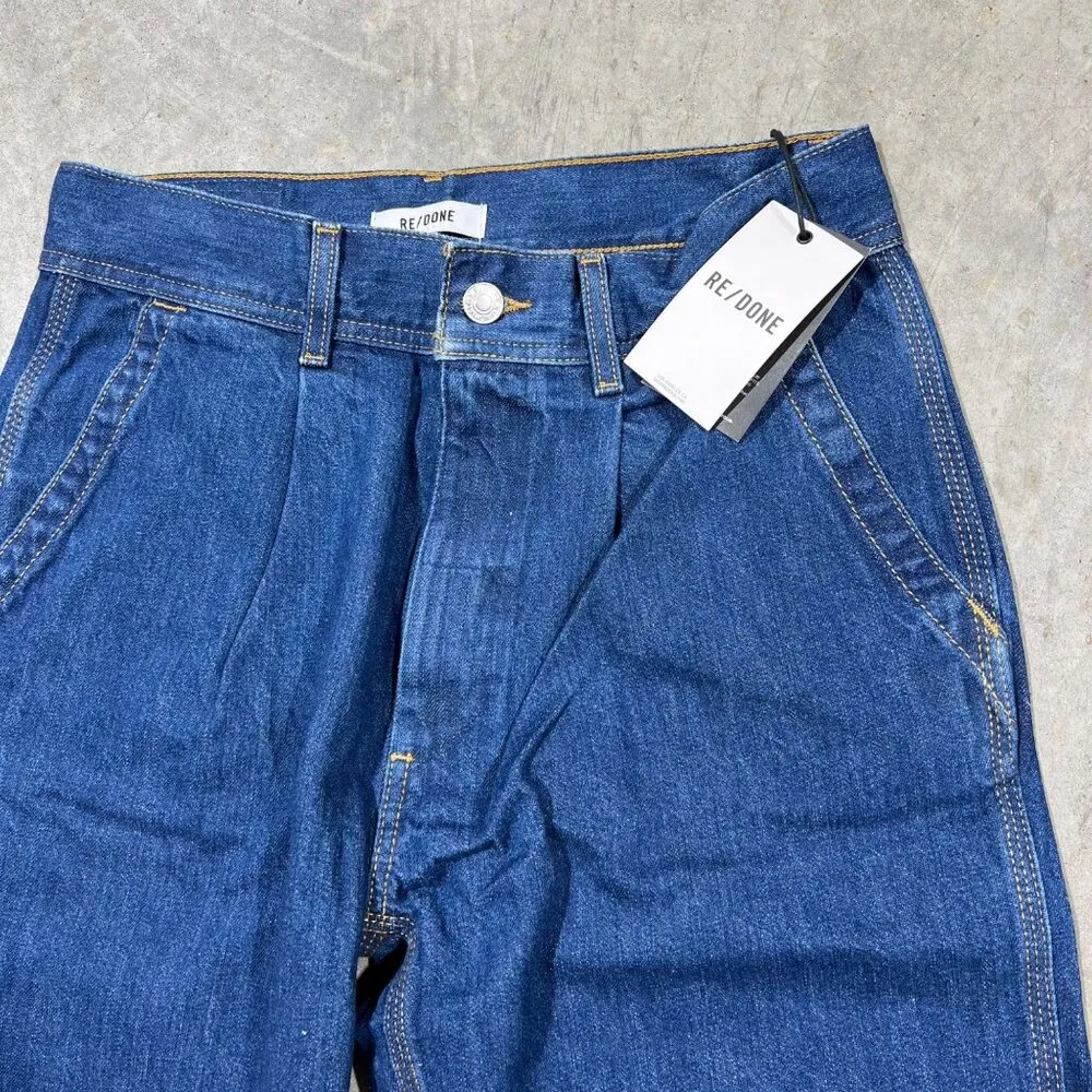 $395 NWT RE/DONE x LEVI'S UTILITY LOOSE JEANS SZ 26 - Image 3