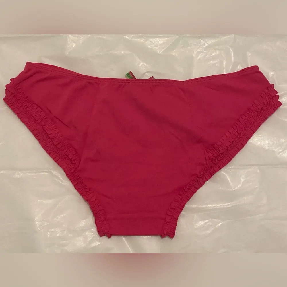 Victoria’s Secret Pink Y2K Ruffle Trim Bow Hiphugger Size M New Without Tag - Image 6