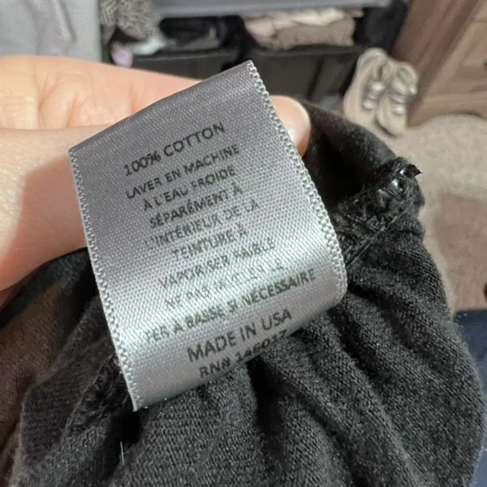 NWT N:PHILANTHROPY IMOGEN Off shoulder SMOCKED ASYMMETRICAL Top Blouse Small Bla - Image 9