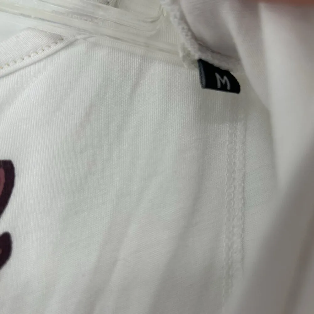 Desigual Artsy Heart Dress Black White A Line Short Sleeve Sequins Size M - Image 9