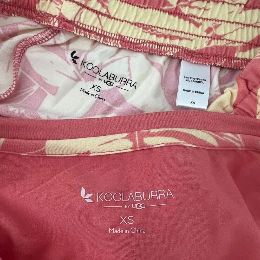 Koolaburra by UGG Cozy Jersey Tee & Wide Leg Pant Lounge Set Womens Size Xsmall - Image 3