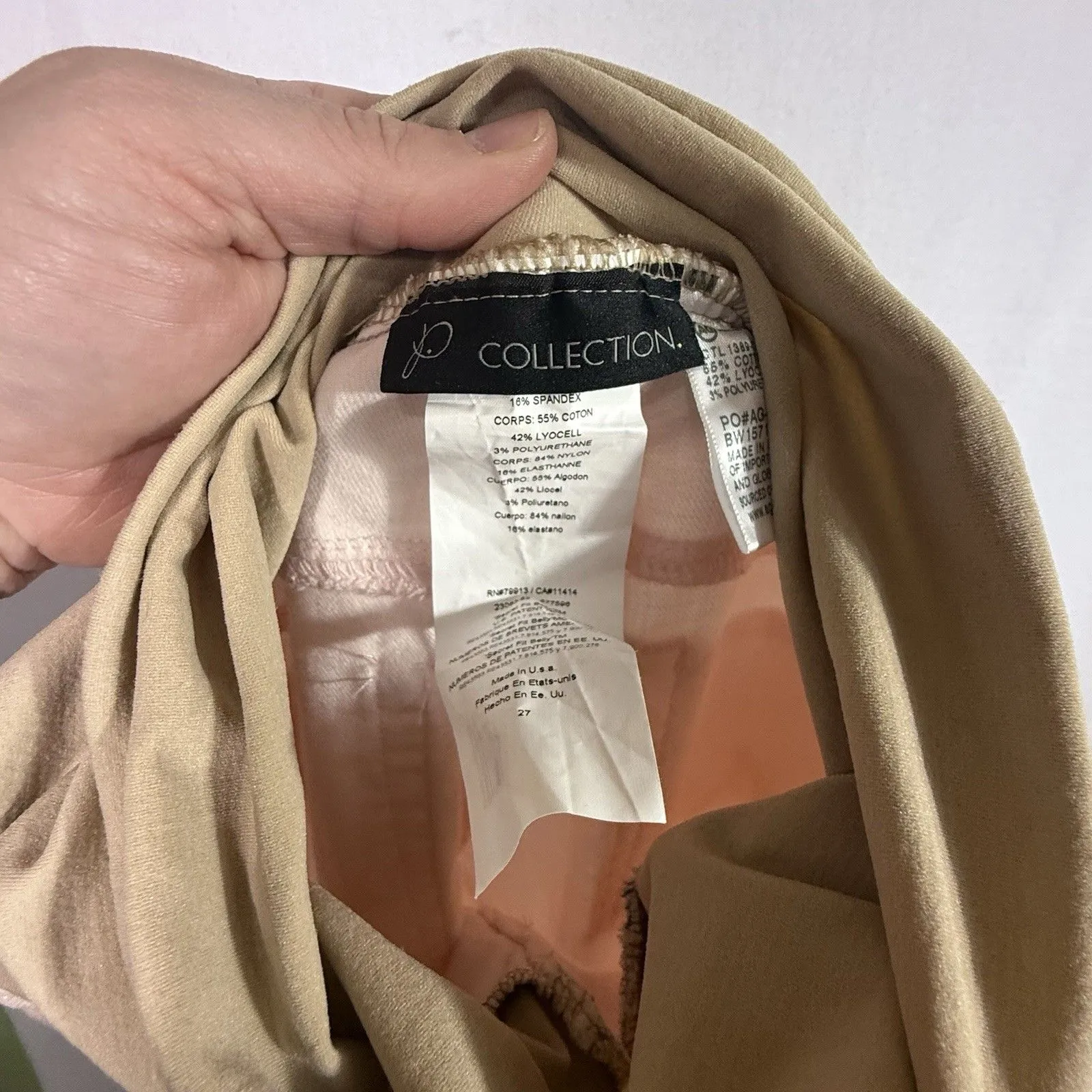 AG Adriano Goldschmied X A Pea In The Pod Pink Maternity Skinny Jeans Size 27 - Image 3