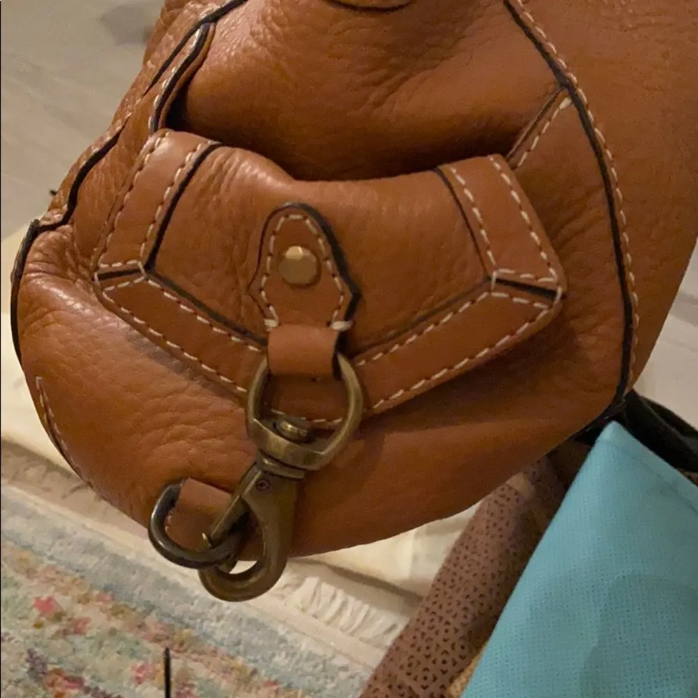 Cole haan camel leather purse - Image 3