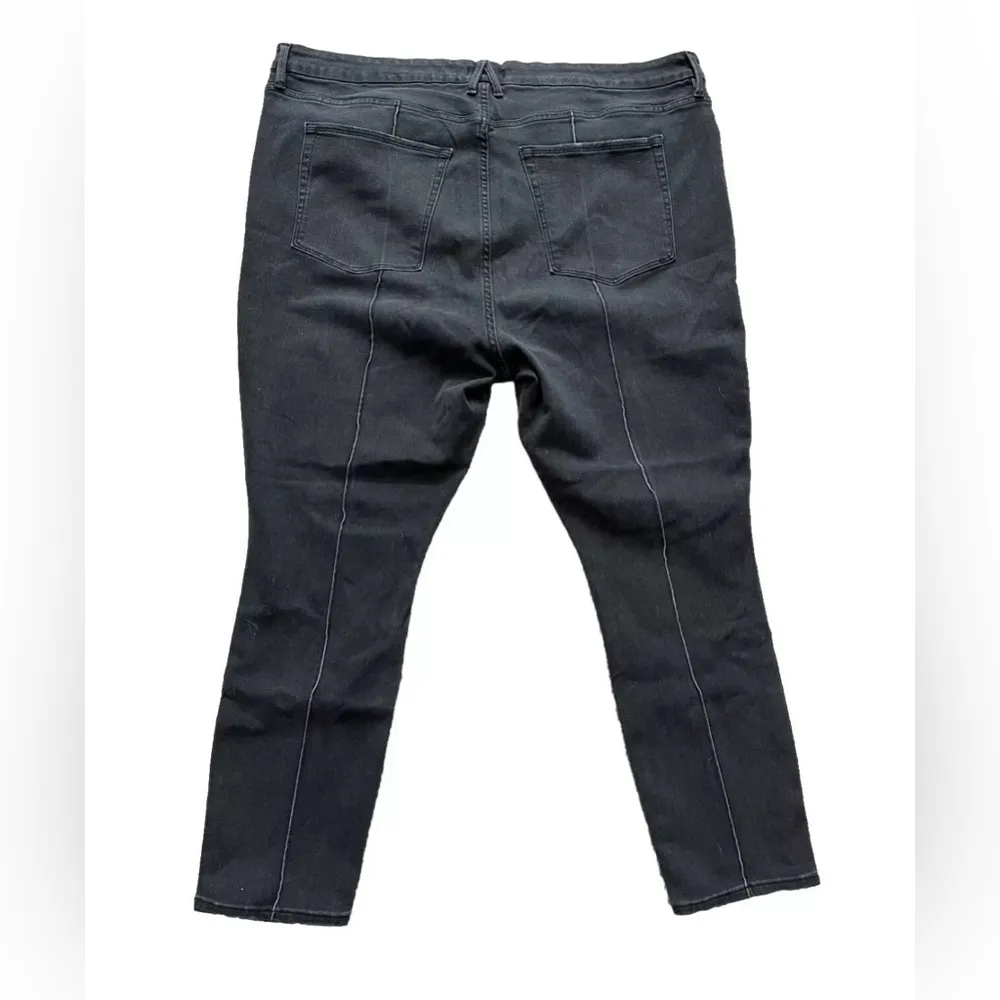 Good American Good Legs Black Hi-Rise Jeans Women’s Size 24 GLPT38BT Stretch - Image 2