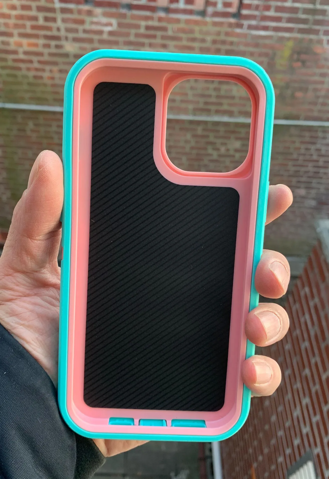 iPhone 12Pro Max Fashion Dual Layers Shockproof Defender Case - Image 4