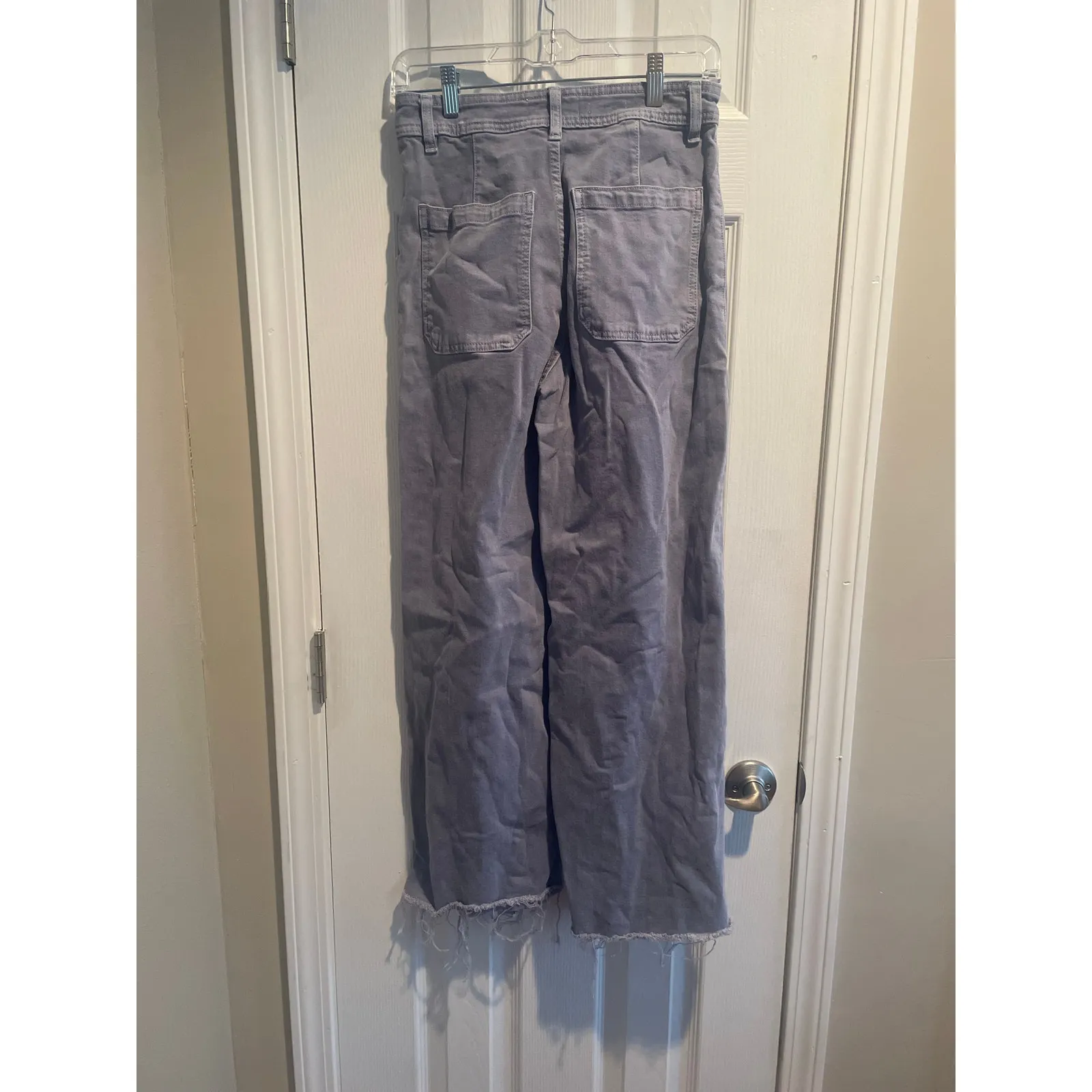 MSG (Women's Grey and Silver Jeans) DENIM Catherine size 6 - Image 3