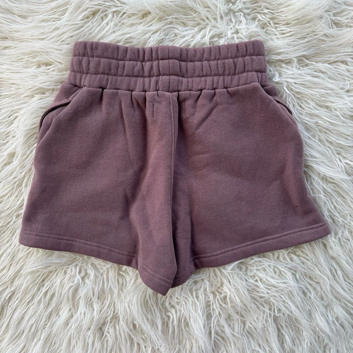 Darc Sport SHE IYKYK Tyler Shorts Midnight Mauve Size XS Pink - Image 7