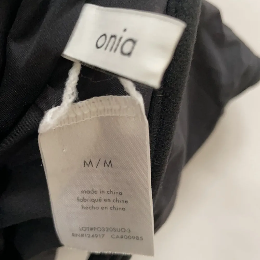 Onia rainforest black green pattern one piece swimsuit medium NWOT - Image 6