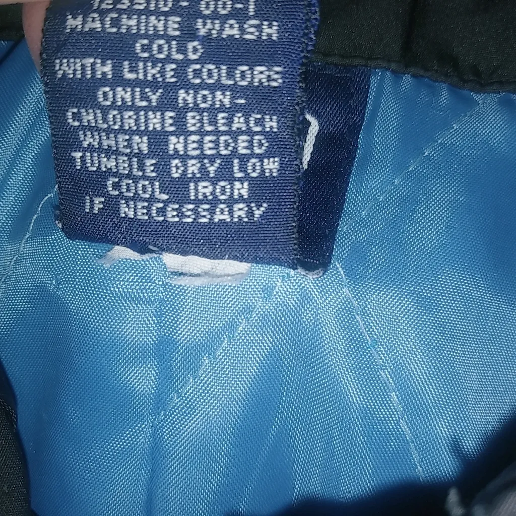 GAP Gorpcore XL Hoodie Zip Front Quilted Lining Windbreaker Jacket Black - Image 11