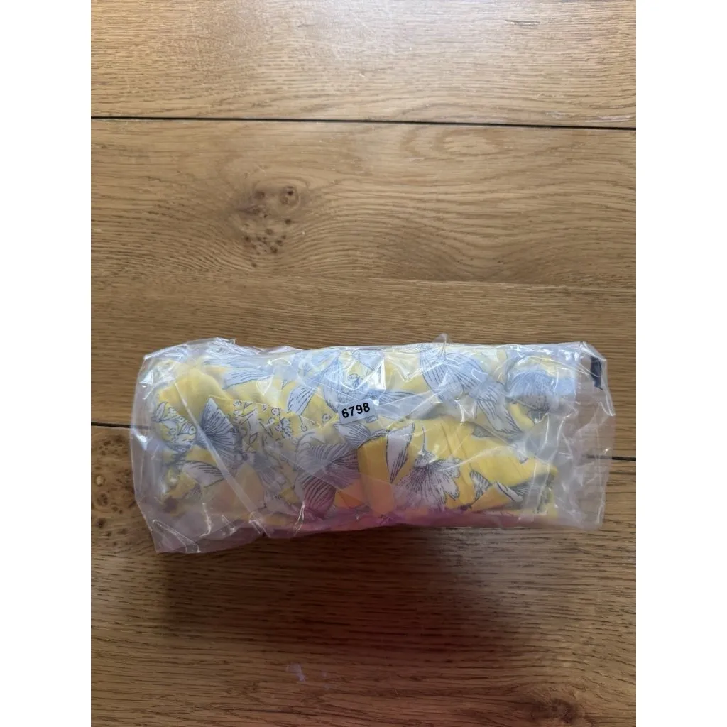 A New Day Women Shirt Size Medium Long Sleeve Floral Rayon Boho Lightweight City - Image 14