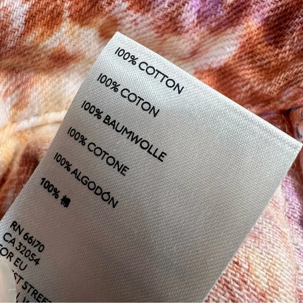 FREE PEOPLE 
SHE'S A LEGEND HAREM SHORT -
APRICOT TIE DYE - Image 6