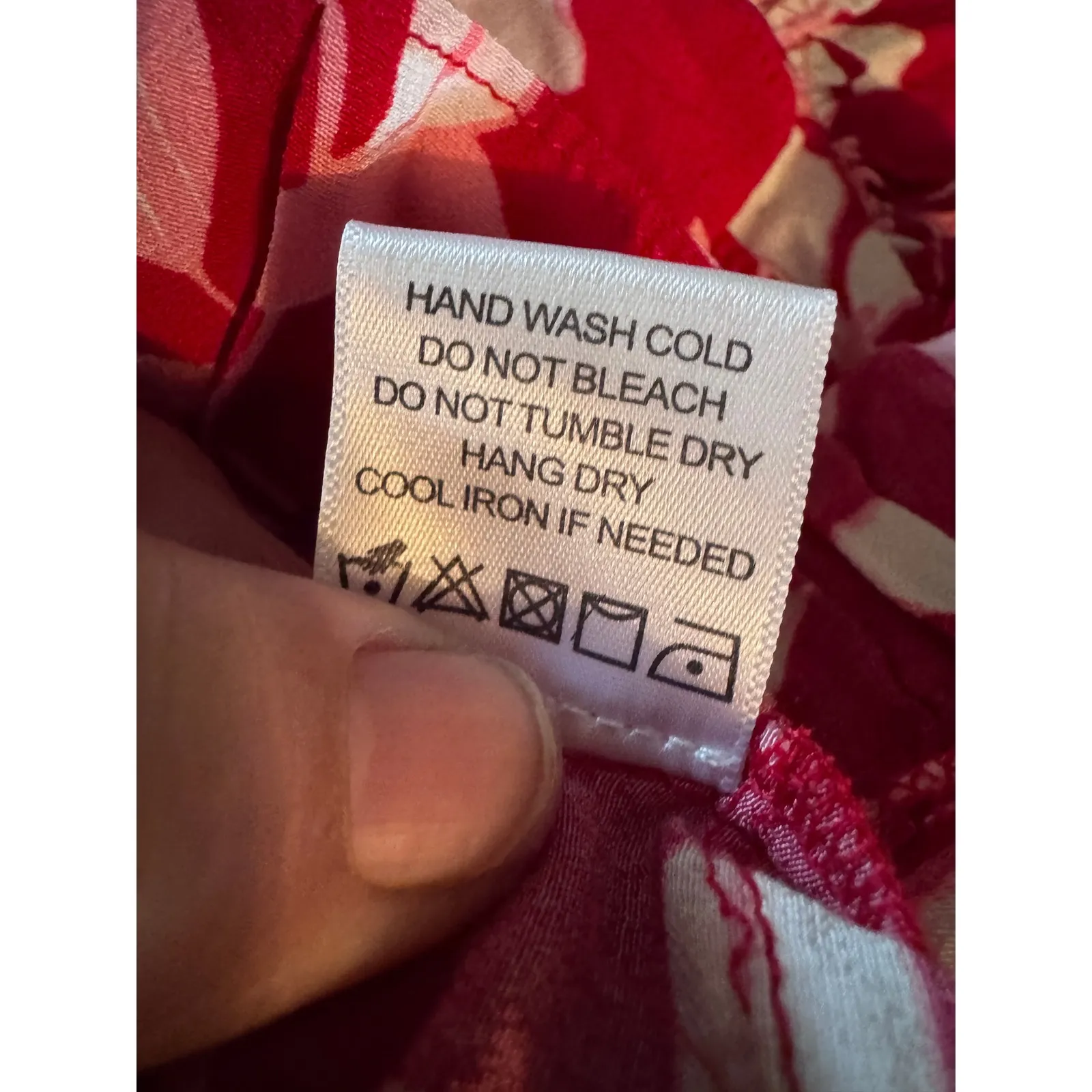 NBD X Naven Red Floral Print Dress Ruffle Off Shoulder Mini Sun Dress - Image 12