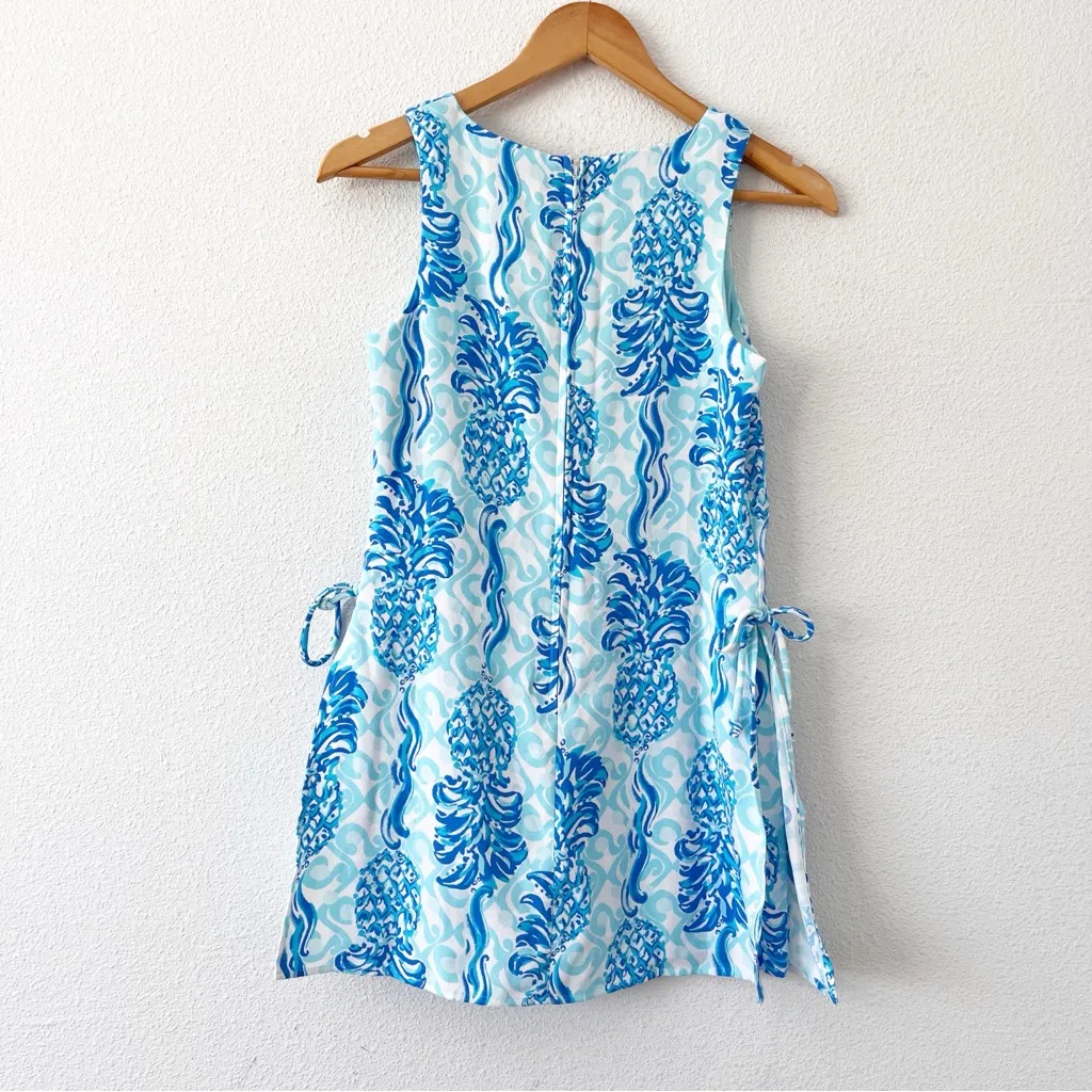 Lilly Pulitzer  Pineapple Printed Donna Romper in Blue - Image 7