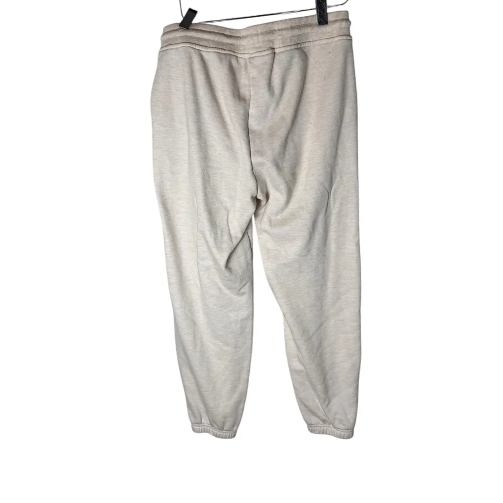 Marine Layer Anytime Crew Neck Ringer Sweatshirt and Classic Jogger set Oatmeal - Image 6
