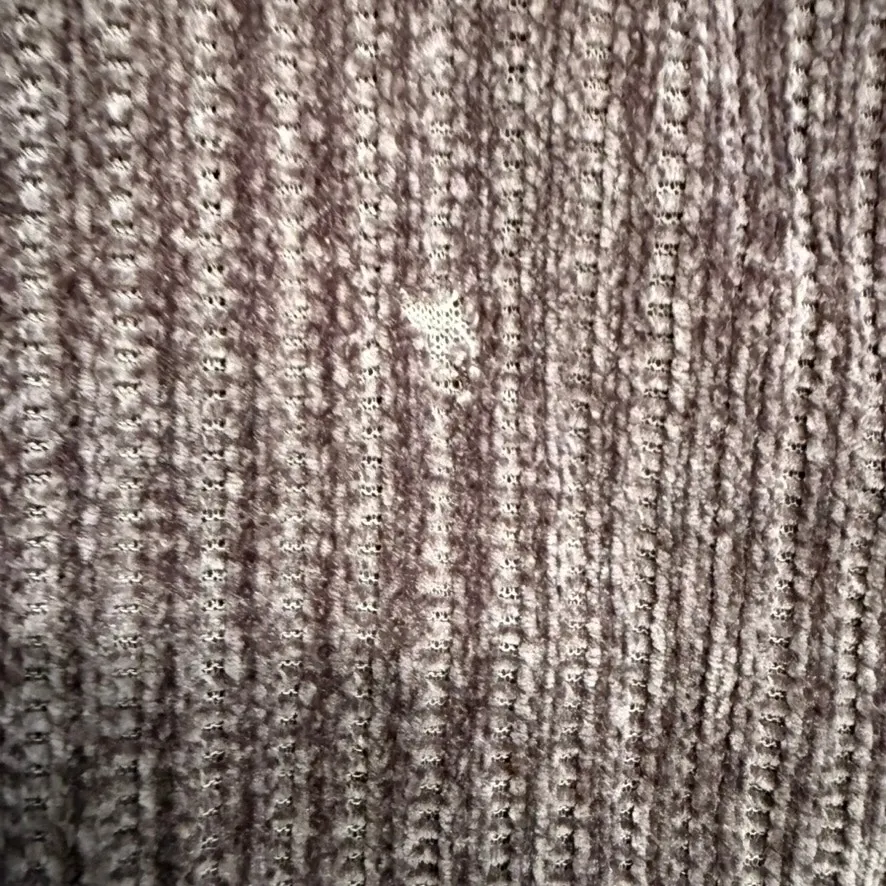 Slate & Willow Knit Midi Dress in Purple, Size M - Image 5