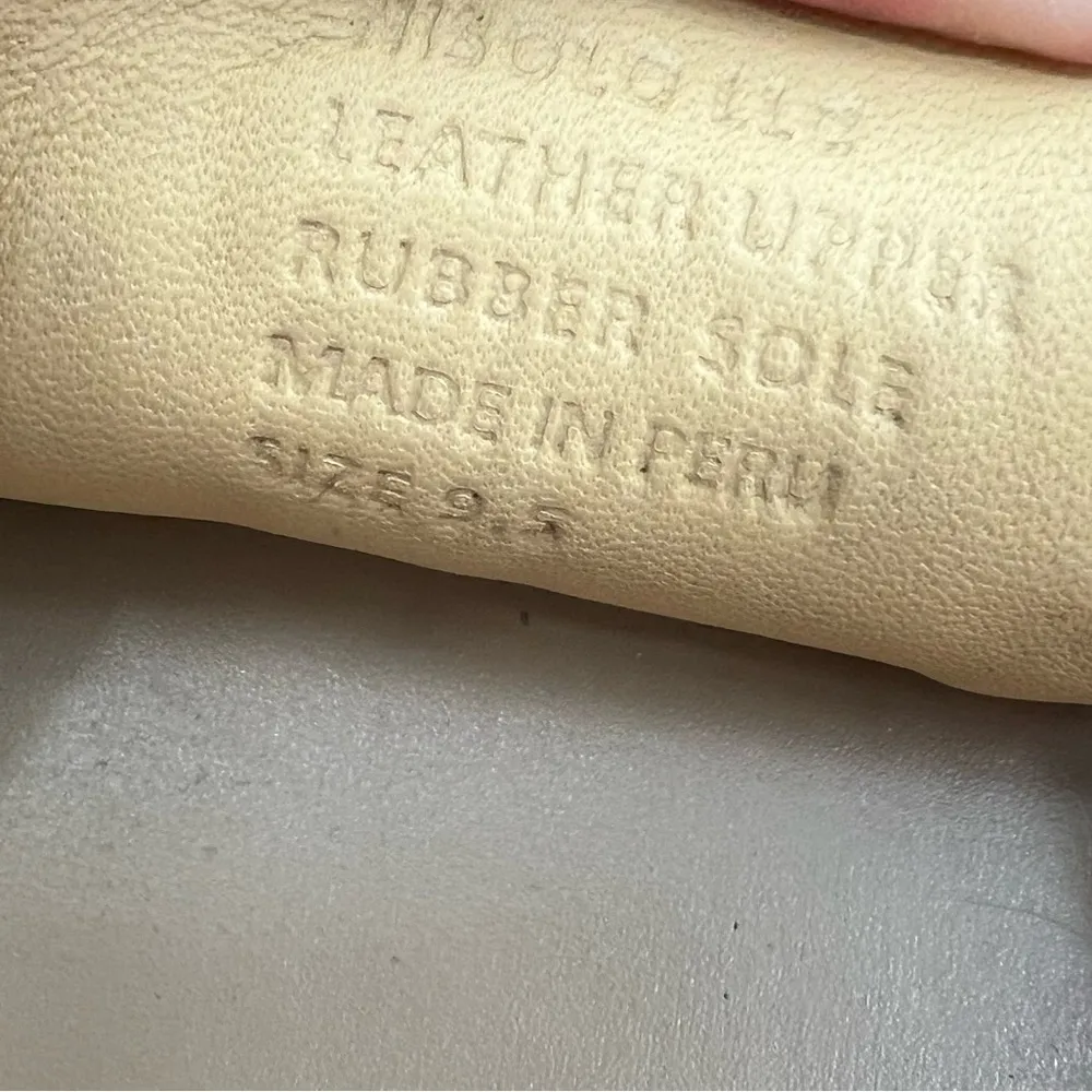 Nisolo Huarache Sandal bone leather Sz 9.5 Tan - Image 7