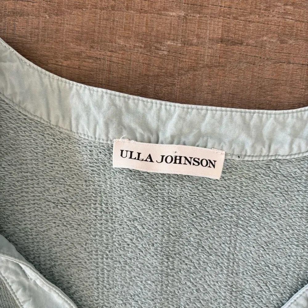 ulla johnson jude puff sleeve fleece sweatshirt - Image 8