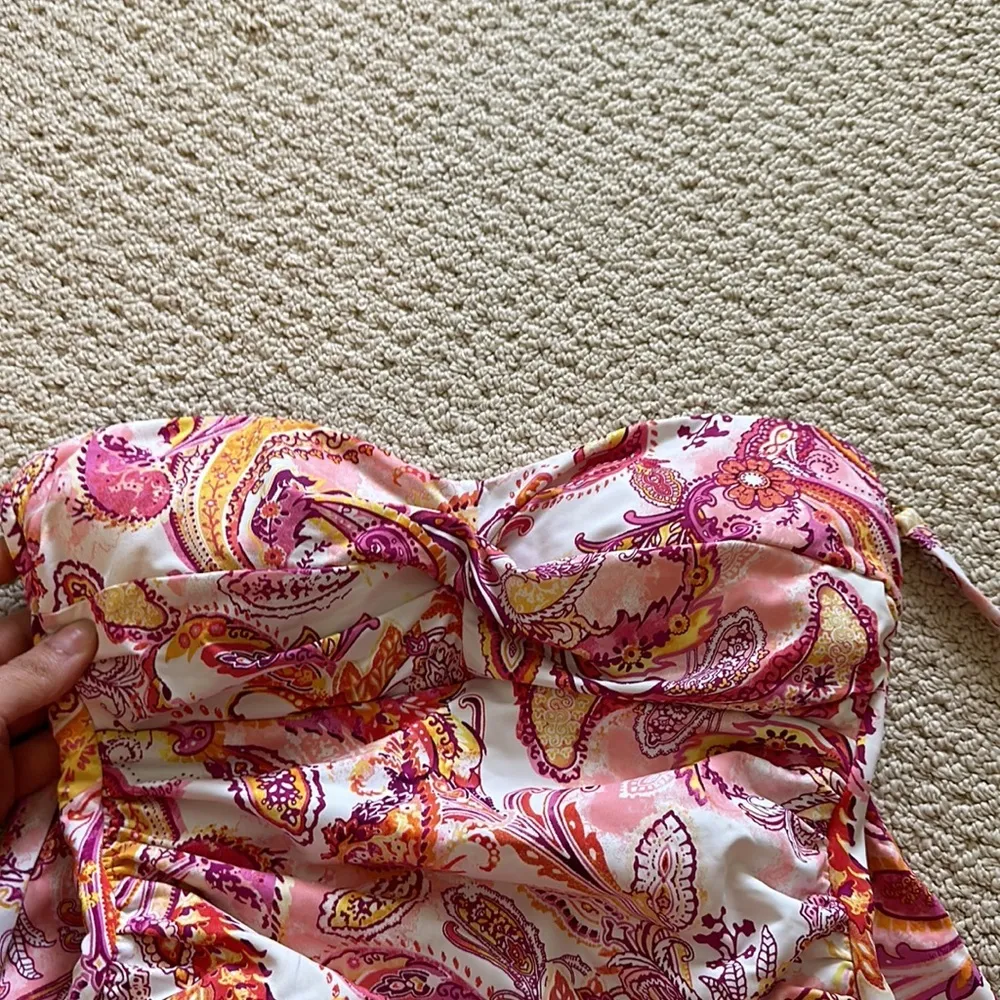 Lauren Ralph Lauren One Piece Tummy Control Pink Size 6 - Image 13