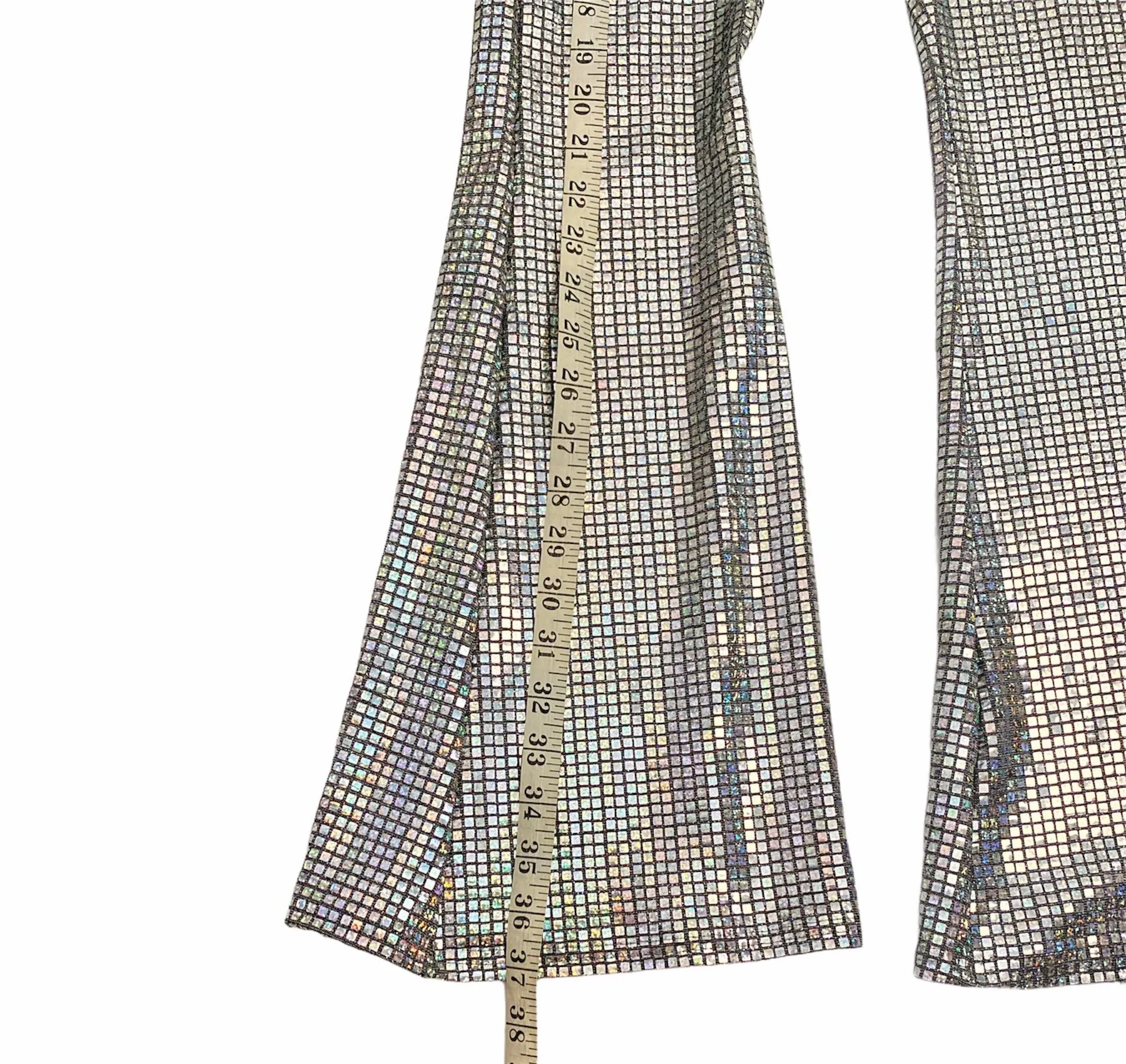 Topshop Sequin Flare Pants - Image 5