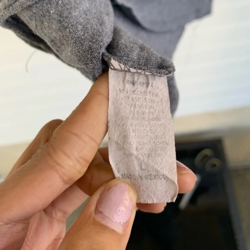 Gfs Coed Los Ángeles Lakers Playoffs Raglan Shirt Size Large Gray - Image 4