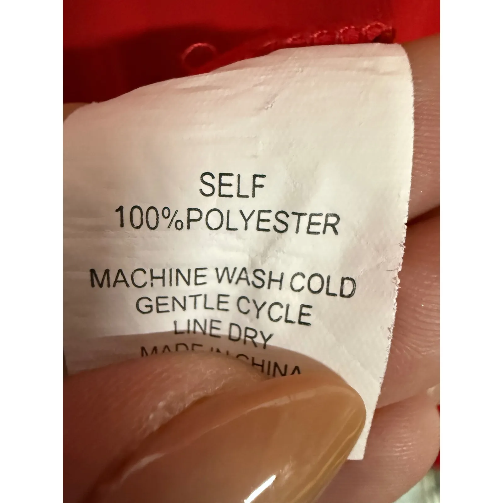 Amanda Uprichard Red Smocked Chantal Tiered Mini Dress Sleeveless Size Large - Image 7