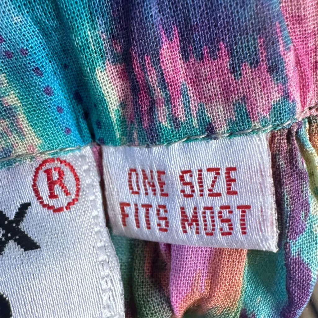 Le Mieux Studio Womens Vintage Bohemian Chevron Cotton Midi Skirt Boho One Size Green Size undefined - Image 5